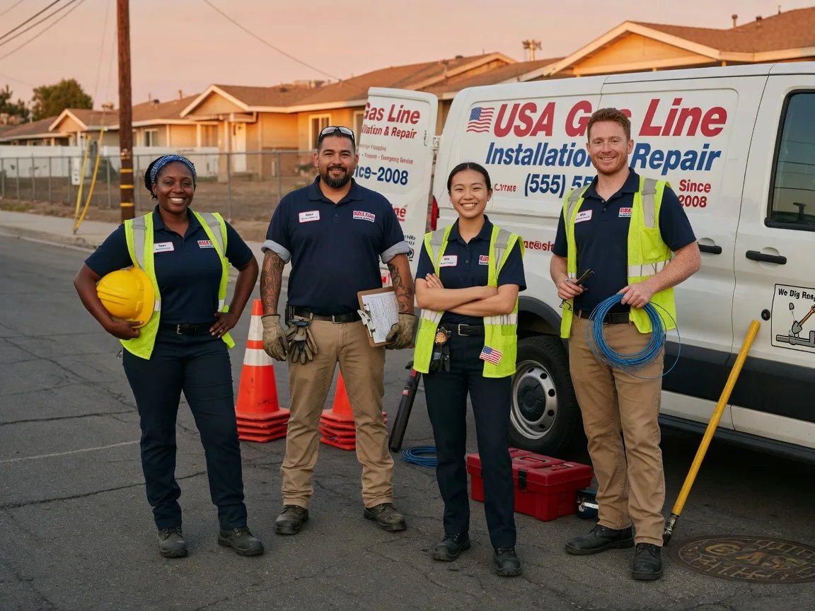 Gas Line Installation company in Gustine, CA